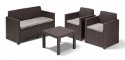 1,0 PZ Di ALLIBERT/KETER SALOTTO ALABAMA BROWN