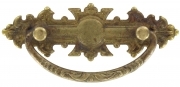 25,0 PZ Di MANIGLIA OTTONE 06305 114X50 MM ANTICATO**