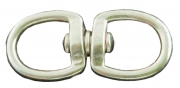 6,0 BL Di BL ANELLO DOPPIO GIREVOLE ZINCATO 13 MM 1/2 2 PZ