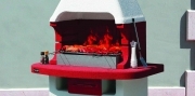 1,0 PZ Di PARABRACE PER BARBECUE CM 47