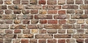 15,0 PZ Di PANNELLO DECORATIVO 50X100 CM DIS. BRICK