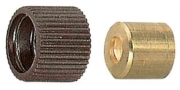250,0 PZ Di REGGIPIANO OTTONE C/GOMMA 12 MM MARRONE**