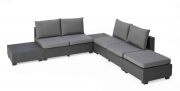 1 PZ Di ALLIBERT SALOTTO 'SAPPORO' GRAPHITE C/CUSC.