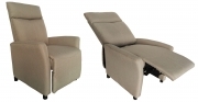 1 PZ Di POLTRONA RECLINER "SIRIA" TESSUTO BEIGE
