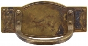 25 PZ Di MANIGLIA ANTICH.ART.18328 MM.80X35 OTT.ANT.**