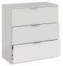 1 PZ Di KIT CASSETTONE 3 CASSETTI 80X38X77 BIANCO