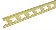 5,0 PZ Di GIUNTO OTTONE PER PAVIMENTI 5X3X25 MM H 200 CM
