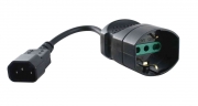1,0 PZ Di CAVO IEC/SCHUKO X GRUPPI DI CONTINUITA