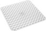 1,0 PZ Di GEDY 975353 TAPPETO DOCCIA GEO 53X53 BIANCO
