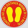 1,0 PZ Di ETIC.ADES D.20CM TENERSI A DIST. DI 1-2MT