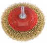 1,0 PZ Di POGGI 466.00 SPAZZOLA CIRCOL CONICA ACC D 90 MM