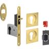1,0 PZ Di KIT PORTA SCORR NICCHIA QUADRA YALE EASY G500T ORO
