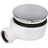 1,0 PZ Di PILETTA DOCCIA RIBASSATA D. 90 CON COPERCHIO INOX 