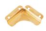 6,0 BL Di BL FERMASPECCHI LISCIO OTTONATO 40X40 MM 4 PZ