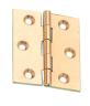 6,0 BL Di BL CERNIERA FRESATA PIANA OTTONE SAT 40X35 MM 2 PZ