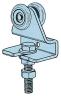 5,0 BS Di BS OMGE 1222 CARRELLO A 2 RUOTE 2 PZ