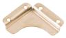 6,0 BL Di BL FERMASPECCHI LISCIO NICHELATO 40X40 MM 4 PZ