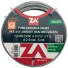 1,0 PZ Di CAVETTO ACCIAIO ZINCATO ANTIGIRO 133F D 4   25 M