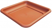 1,0 PZ Di SOTTOVASO IN PLASTICA MAXI 30X30XH4,5 CM