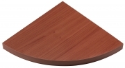 4 PZ Di *MENSOLA ANGOLO  CILIEGIO CM.25X25X2,5